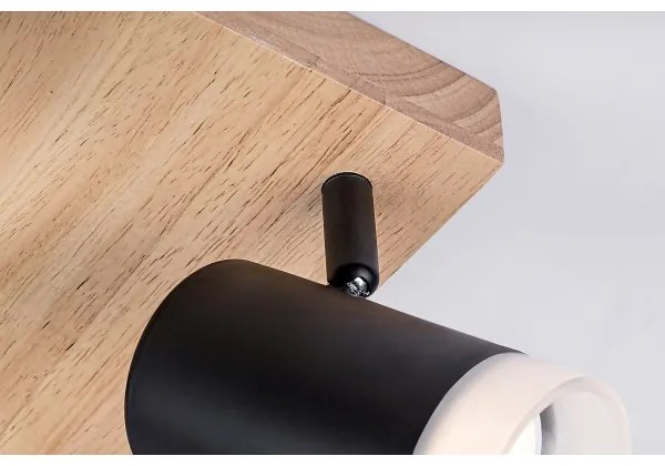 Spot de tavan TORAS 4xGU10/5W/230V stejar Rabalux 73124