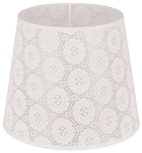 Duolla - Abajur pentru lampă de birou CLASSIC M E27, Ø 24 cm, alb