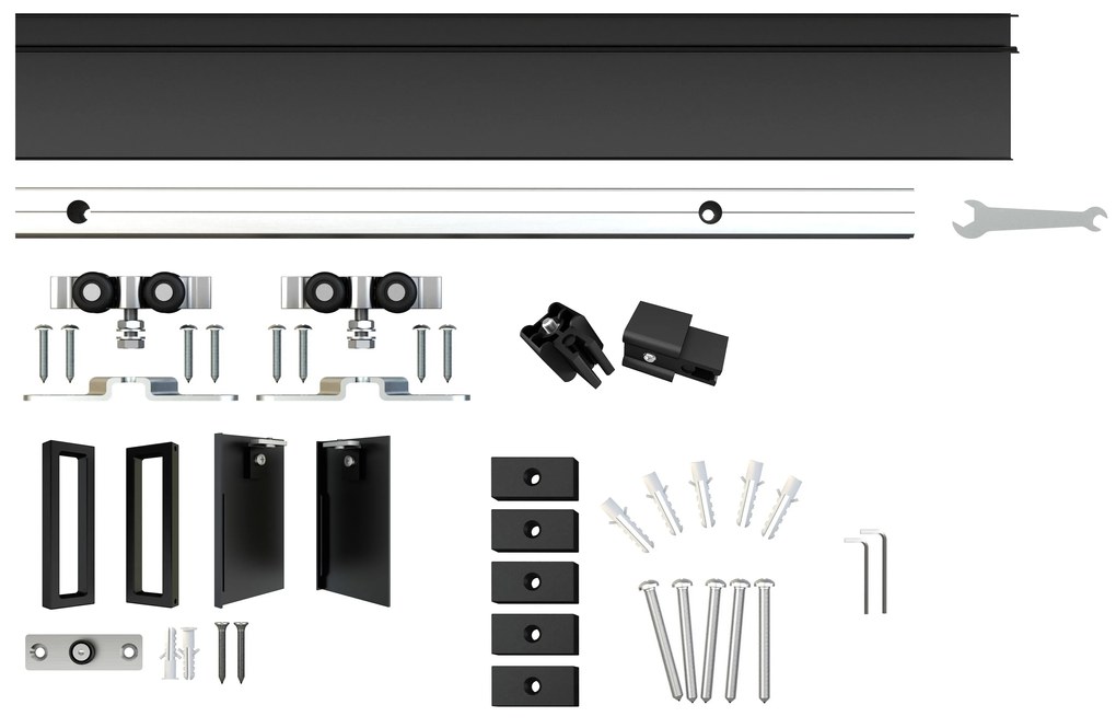 Ușă glisantă sticlă sablată ASB-004