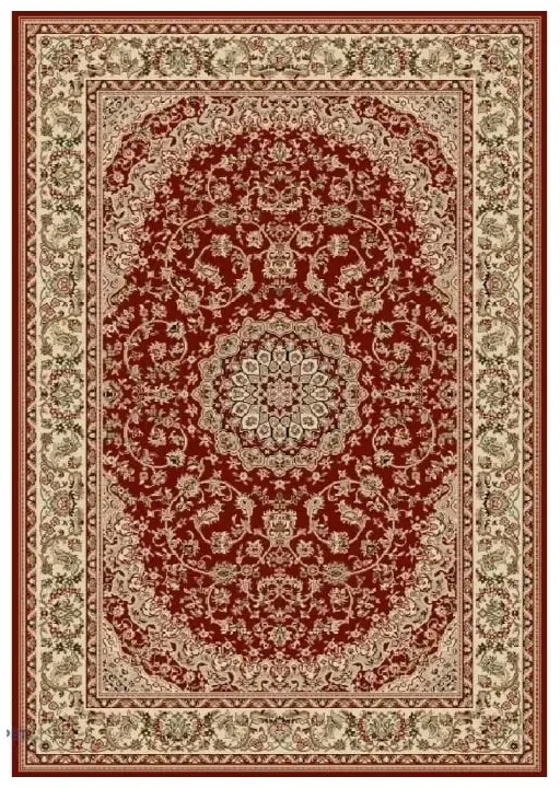 Covor Clasic Lotus 1555 Grena Selectează mărime: 100 X 200