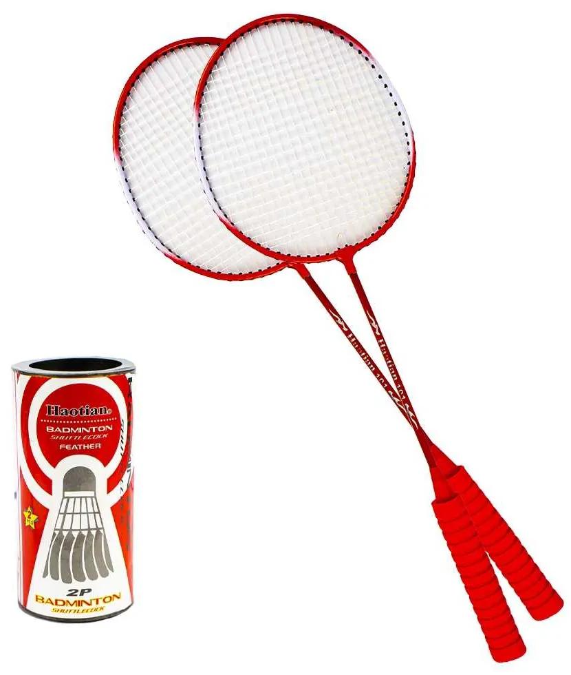 Palete badminton cu husa si fluturasi