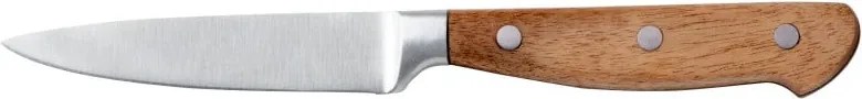 Suport pentru cuțite din lemn de salcâm și set 5 cuțite din oțel inox Brandani Cut