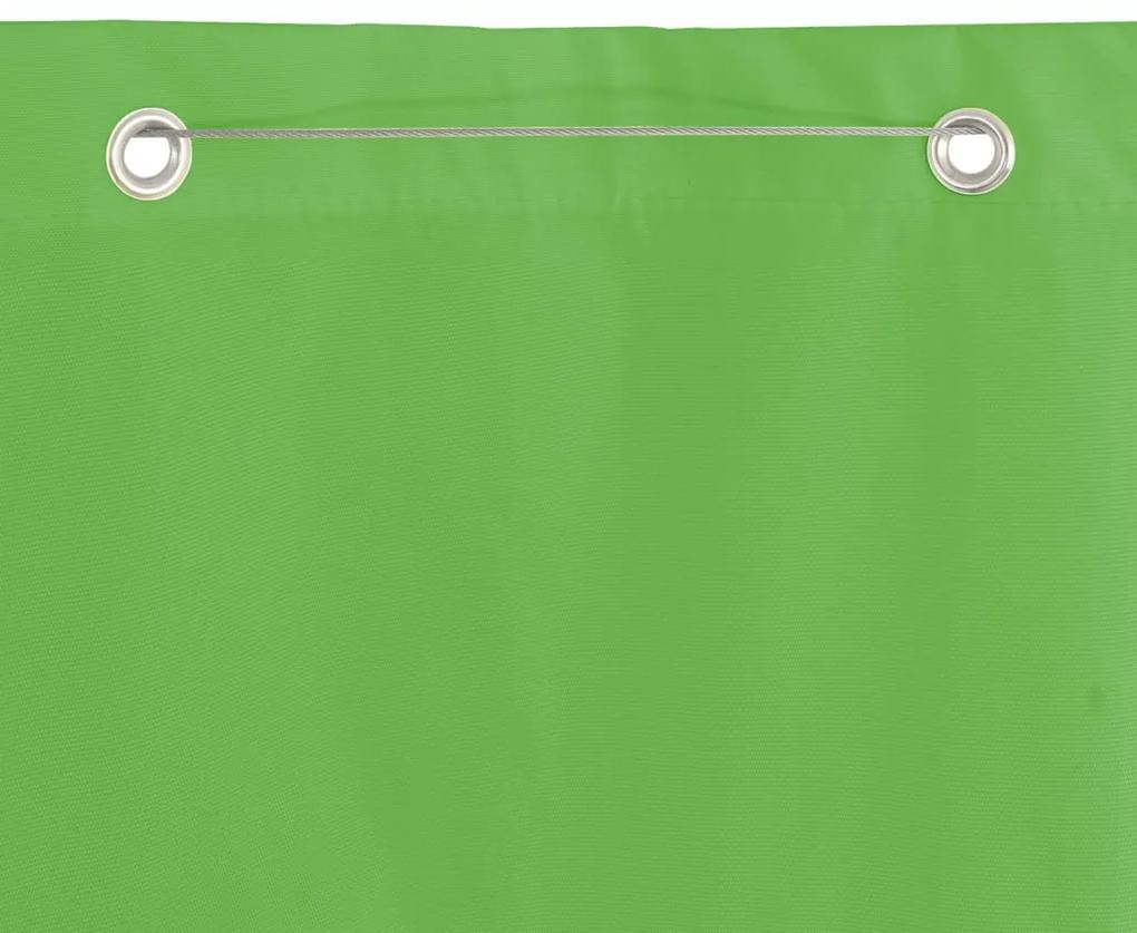 Paravan de balcon, verde deschis, 160x240 cm, tesatura oxford Lysegronn, 160 x 240 cm