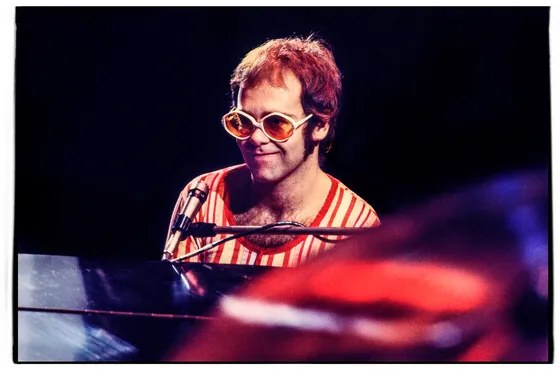 Fotografie Elton John - Shaw Theatre, London - Feb 20th, 1972