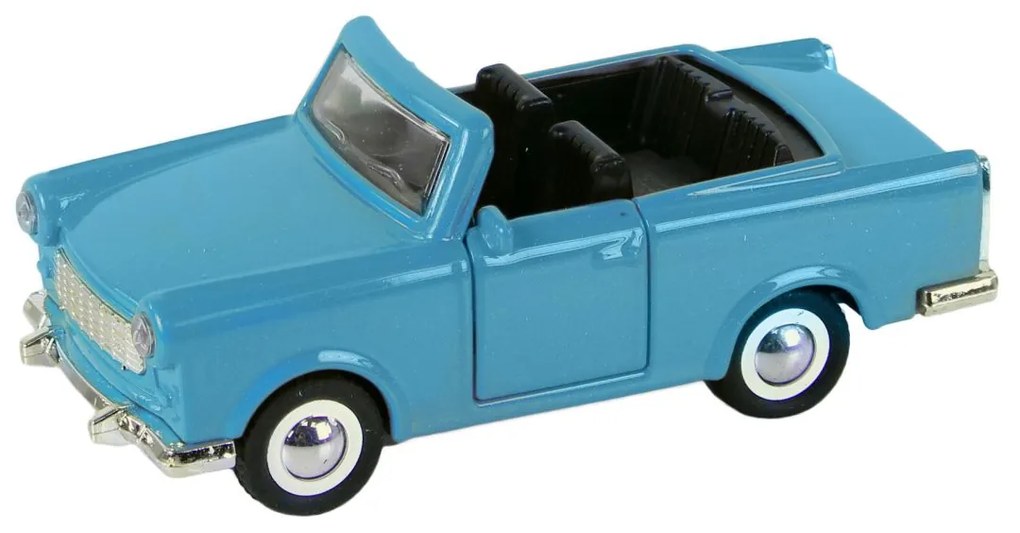 Mașină de jucat din metal Trabant 601 - decapotabilă - Rappa