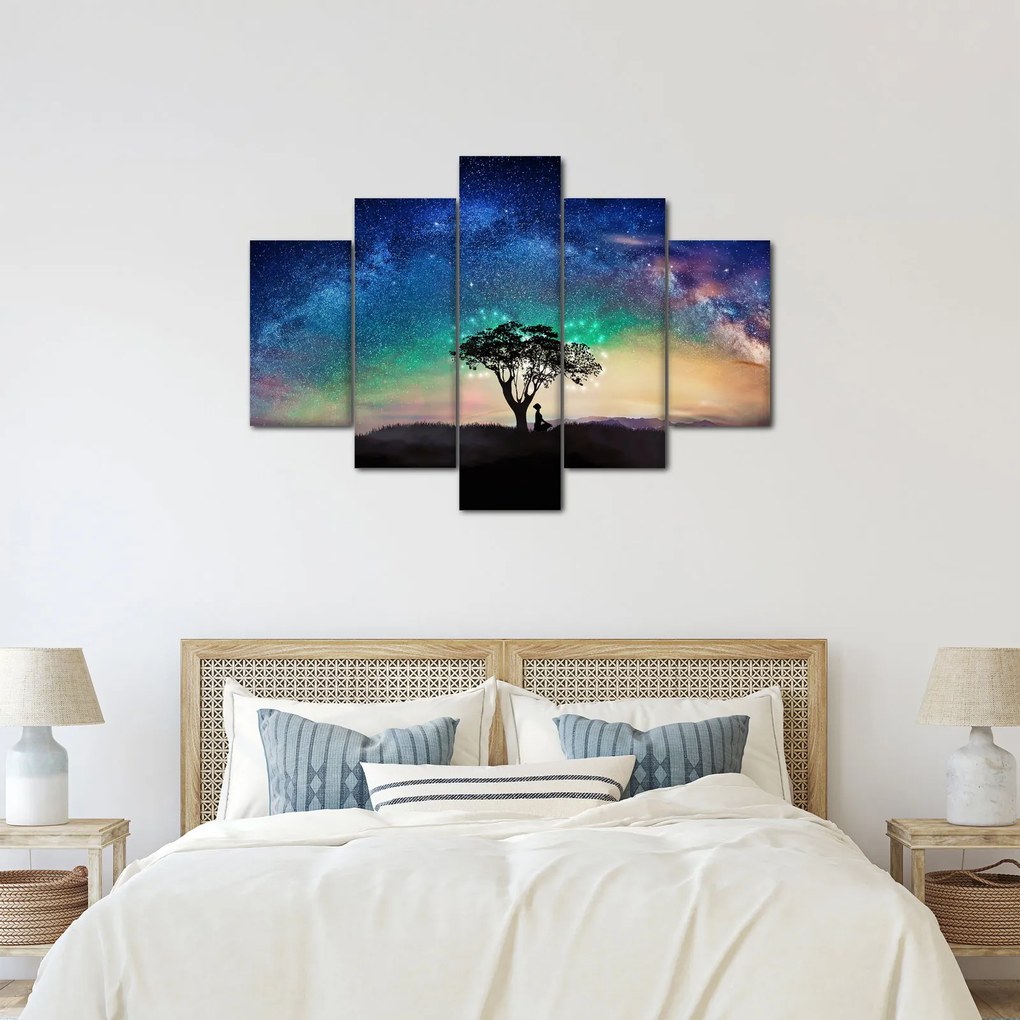 Tablou - Relaxare sub stele (150x105 cm)