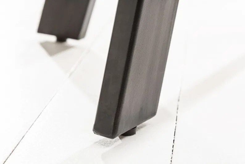 Masa rotunda, Masa bistro Iron Craft mango natur, 80cm