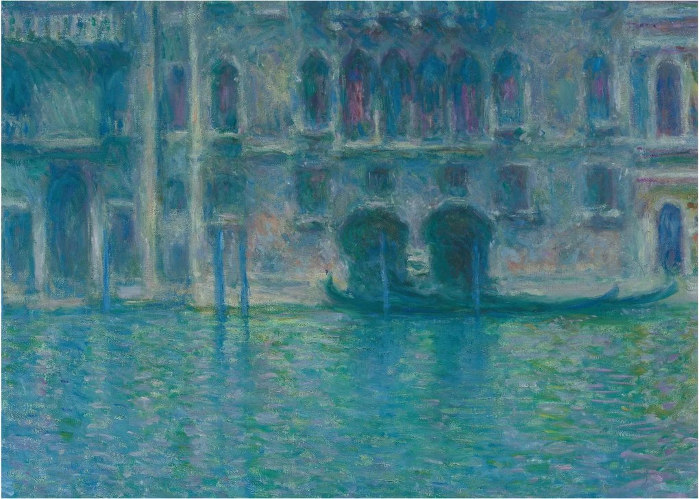 Tablou - Claude Monet, Palazzo da Mula, Venice, reproducere (70x50 cm)