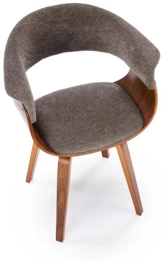 Scaun K545 gri/nuc H83 cm