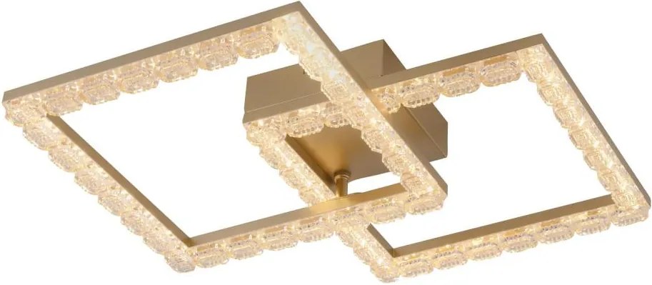 JUST LIGHT. 14732-60 - Plafonieră LED GLITRA LED/17,5W/230V aurie