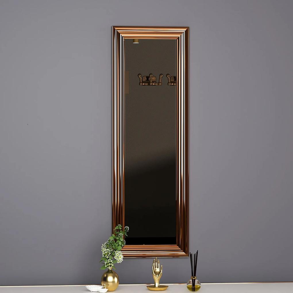 Oglindă Boos - Bronze, Bronz, 2x90x30 cm