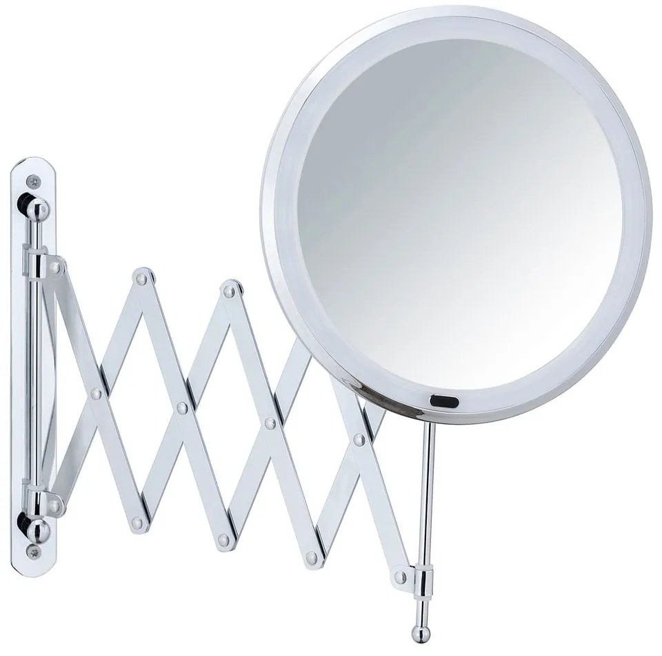 Oglindă cosmetică (5x) cu led/de mărire ø 20 cm Barona – Wenko