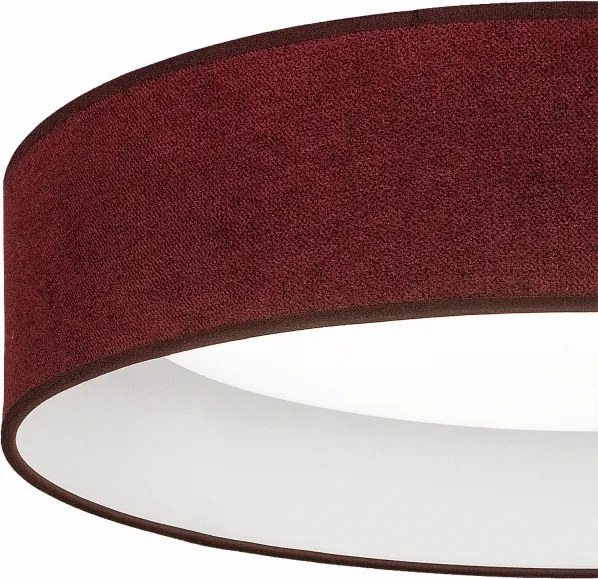 Brilagi - Lampă LED dimabilă VELVET SM. 24W/230V 3000-6000K Ø 45 cm vișinie WT + DO