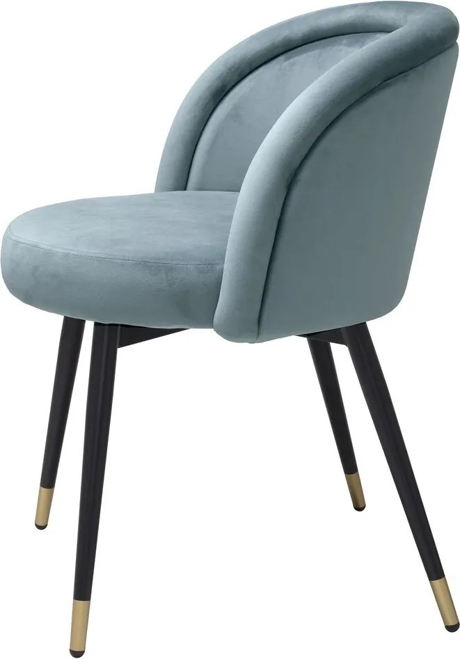 Set de 2 scaune design LUX Chloe, albastru 115965 HZ