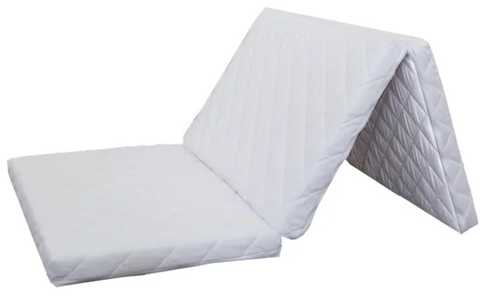 Saltea, MyKids, Pliabila, Pentru patut, Din Spuma si cocos, 120x60x5 cm, Alb