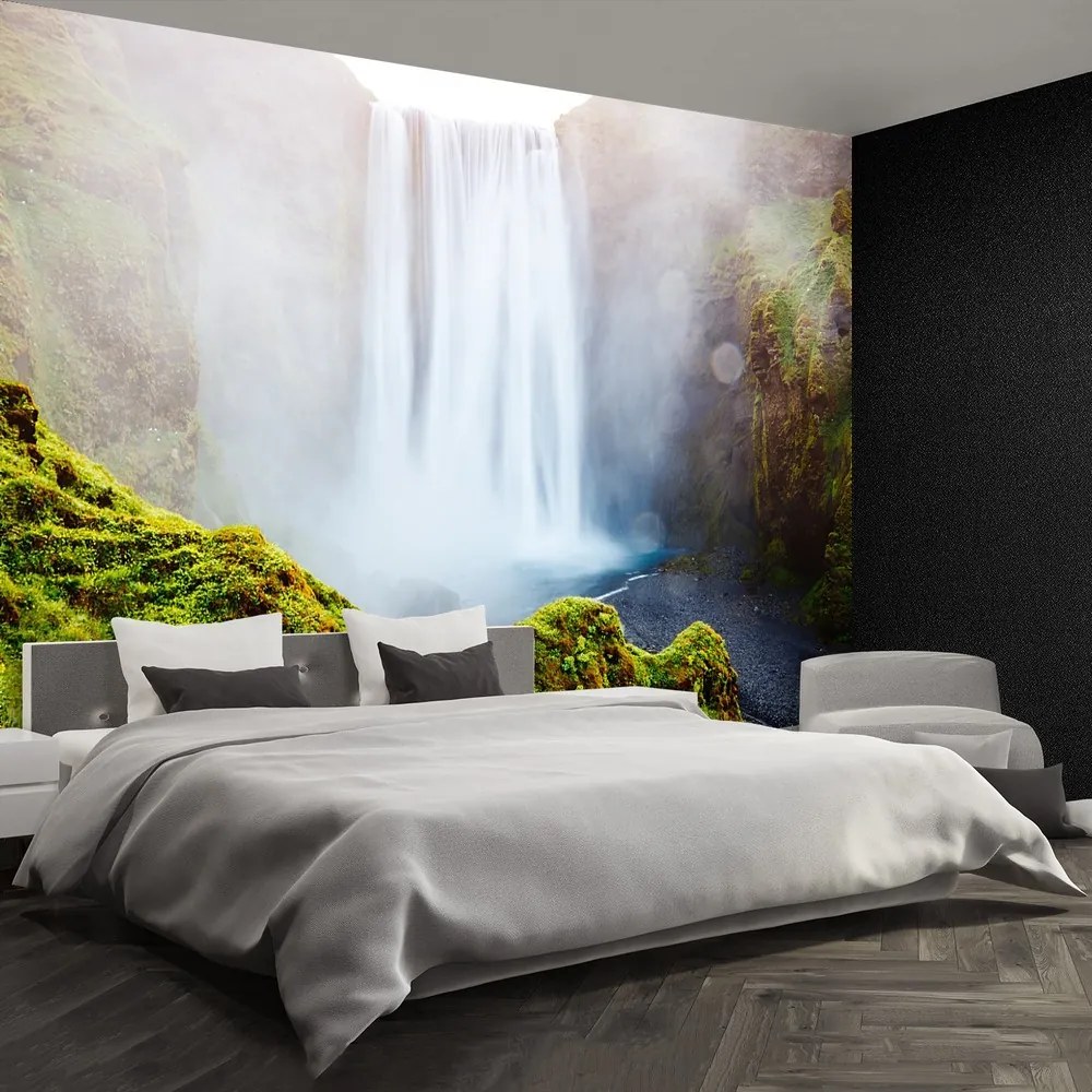 Fototapet Cascada Skogafoss