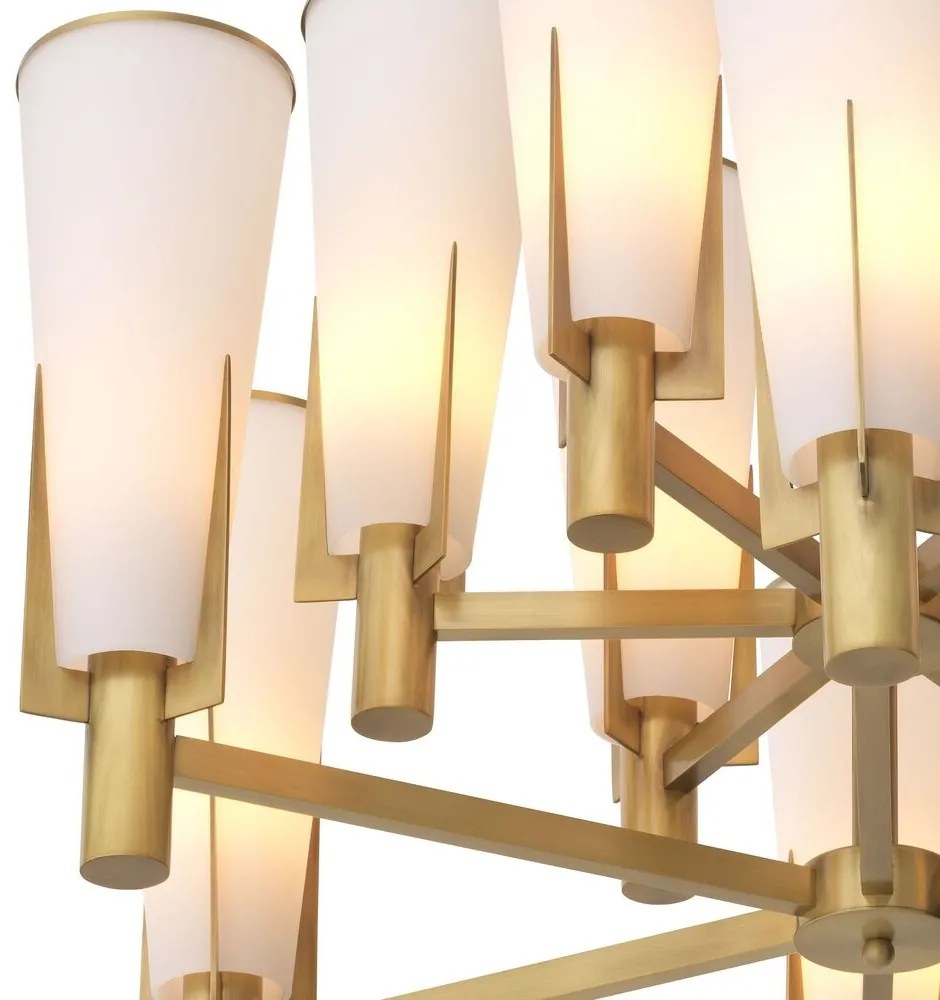 Lustra dimabila suspendata design elegant LUX Dino Double, alama antica 115496 HZ