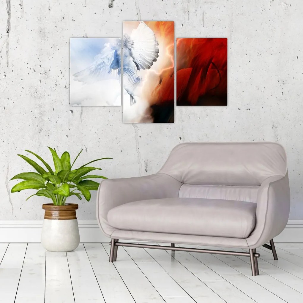 Tablou - Binele și răul (90x60 cm)