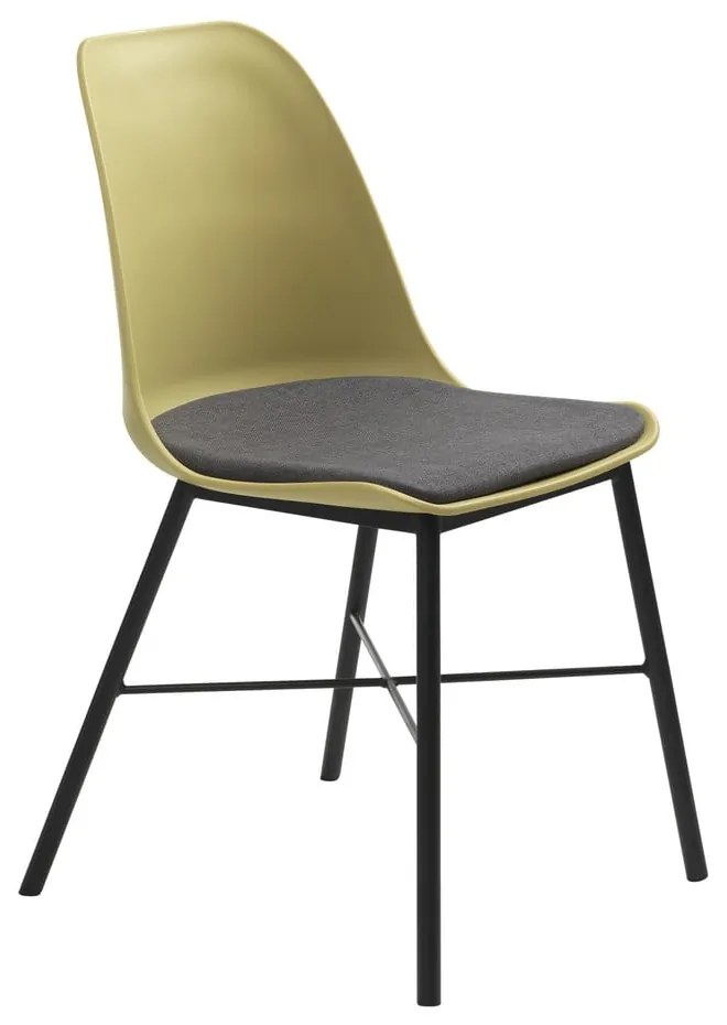 Scaun Unique Furniture Whistler, galben-gri