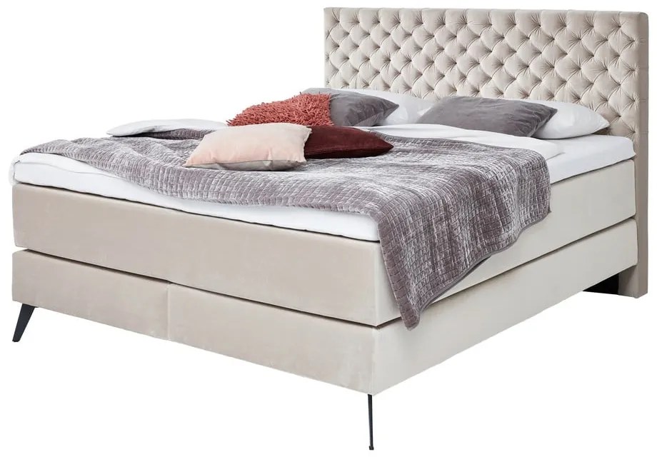 Pat boxspring 180x200 cm bej La Maison – Meise Möbel