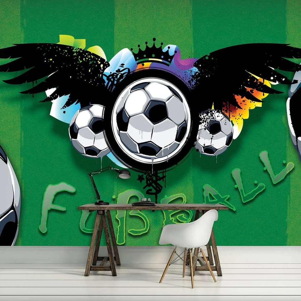 Fototapet - Fodbal (152,5x104 cm)