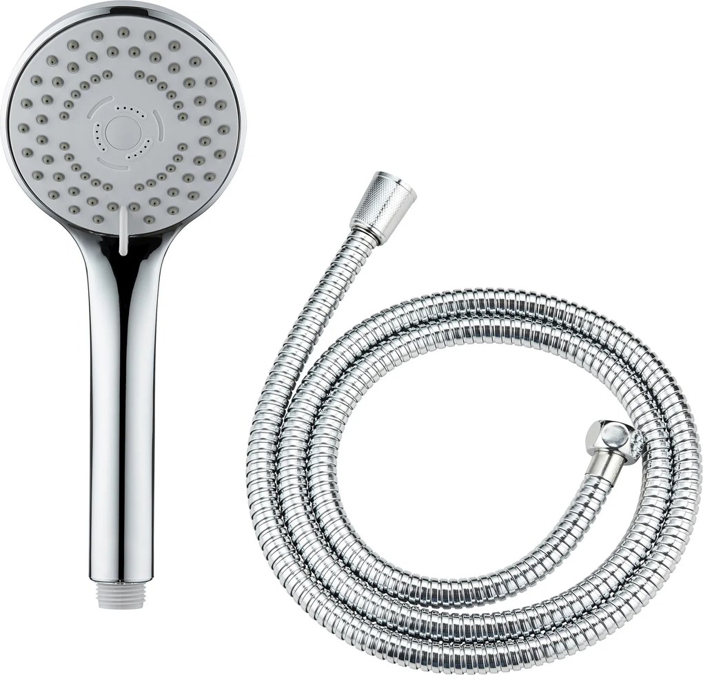 Set dus cu cap de dus + furtun BASIC, 5 moduri de jet