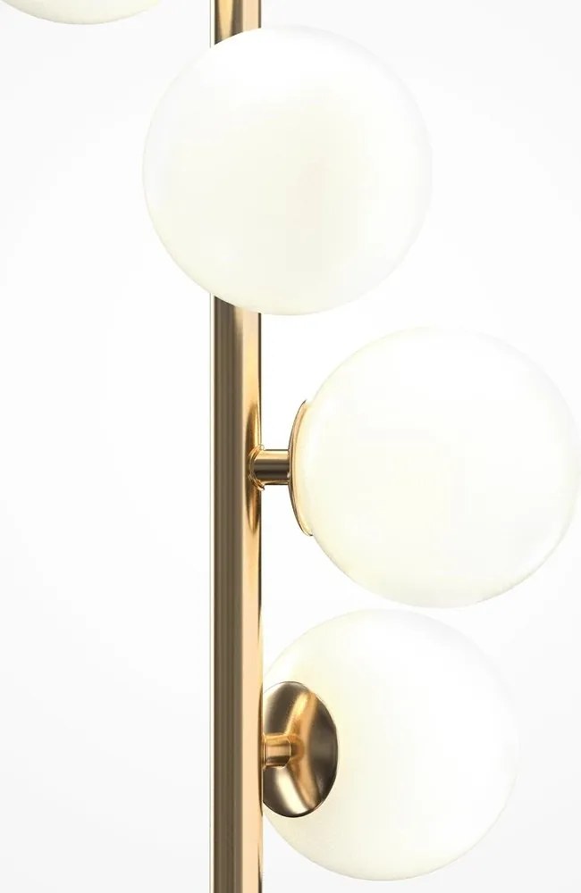 Lampadar modern cu 6 de surse de lumina Dallas auriu