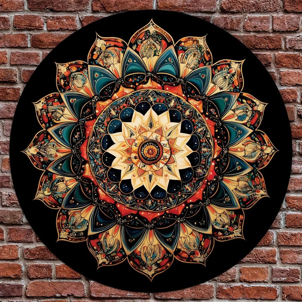 DUBLEZ | Tablou din lemn - Mandala Escher