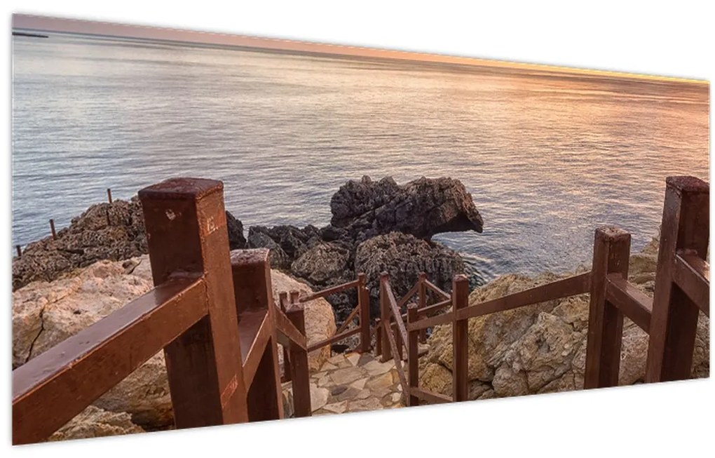 Tablou - Coborâre la mare (120x50 cm)