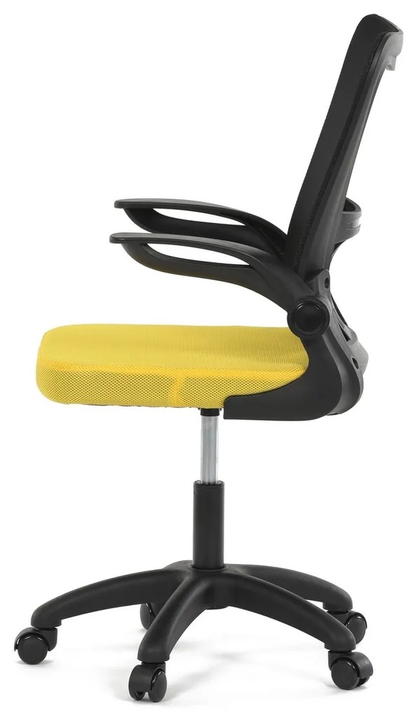 Scaun de birou Autronic KA-K2006 YEL, galben