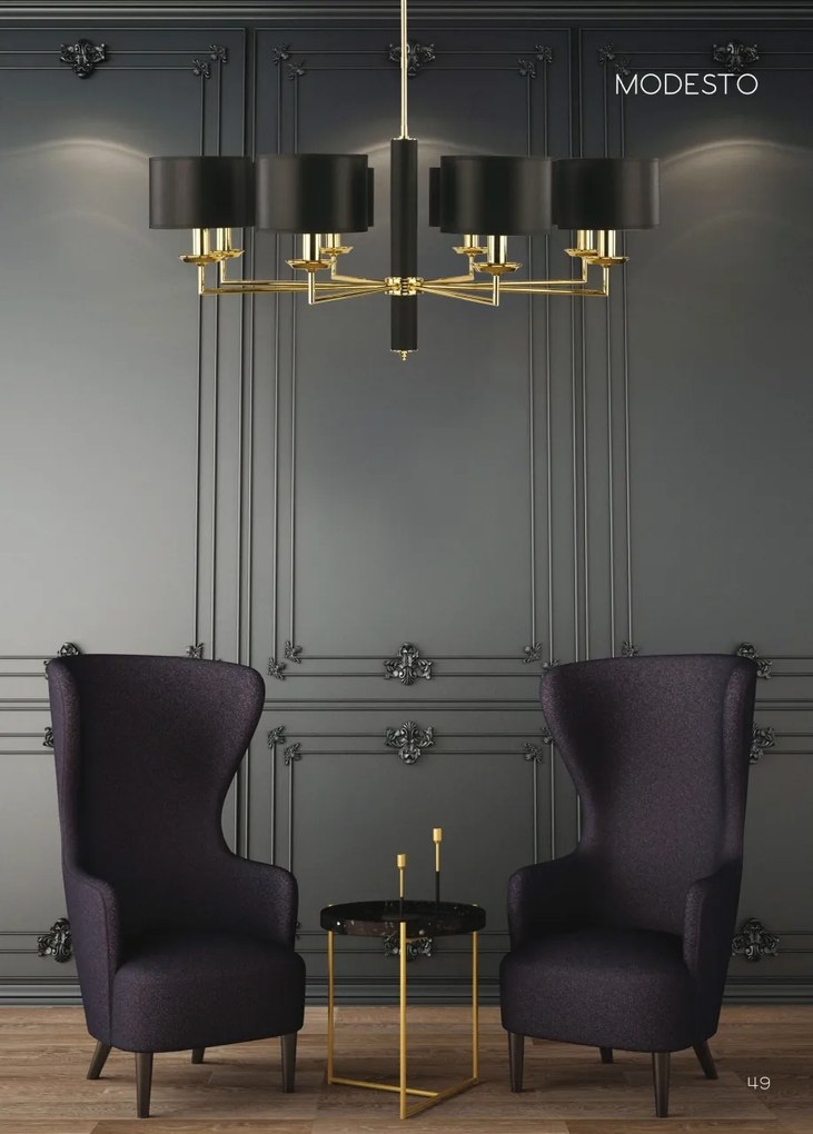 Candelabru elegant design modern realizat manual Modesto