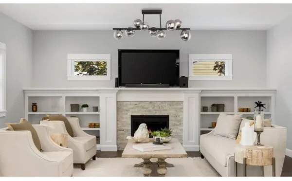 Lustră LED pe tijă Globo 56133-9D RIHA 9xG9/3,5W/230V