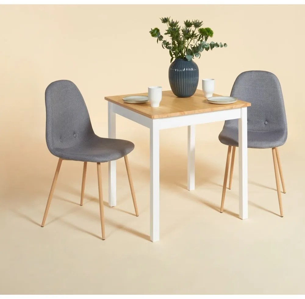 Set 2 scaune dining Bonami Essentials Lissy,gri deschis