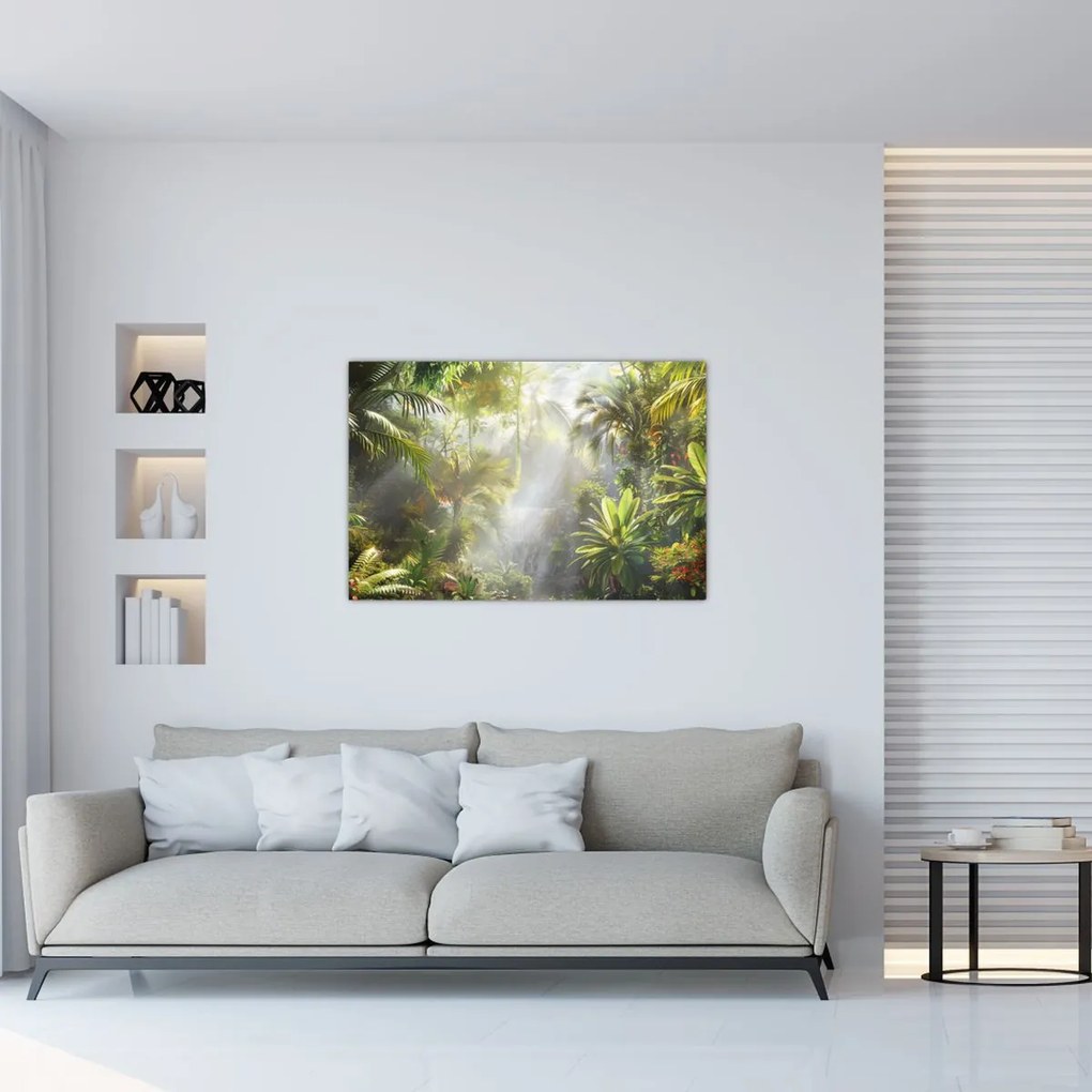 Tablou - Pădure tropicală (90x60 cm)