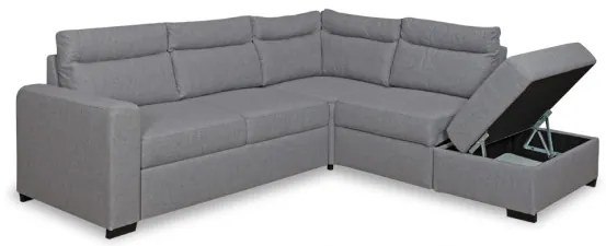 Coltar ext. Itaca otoman dreapta, Gri, 2340 x 2130 x 880 mm.