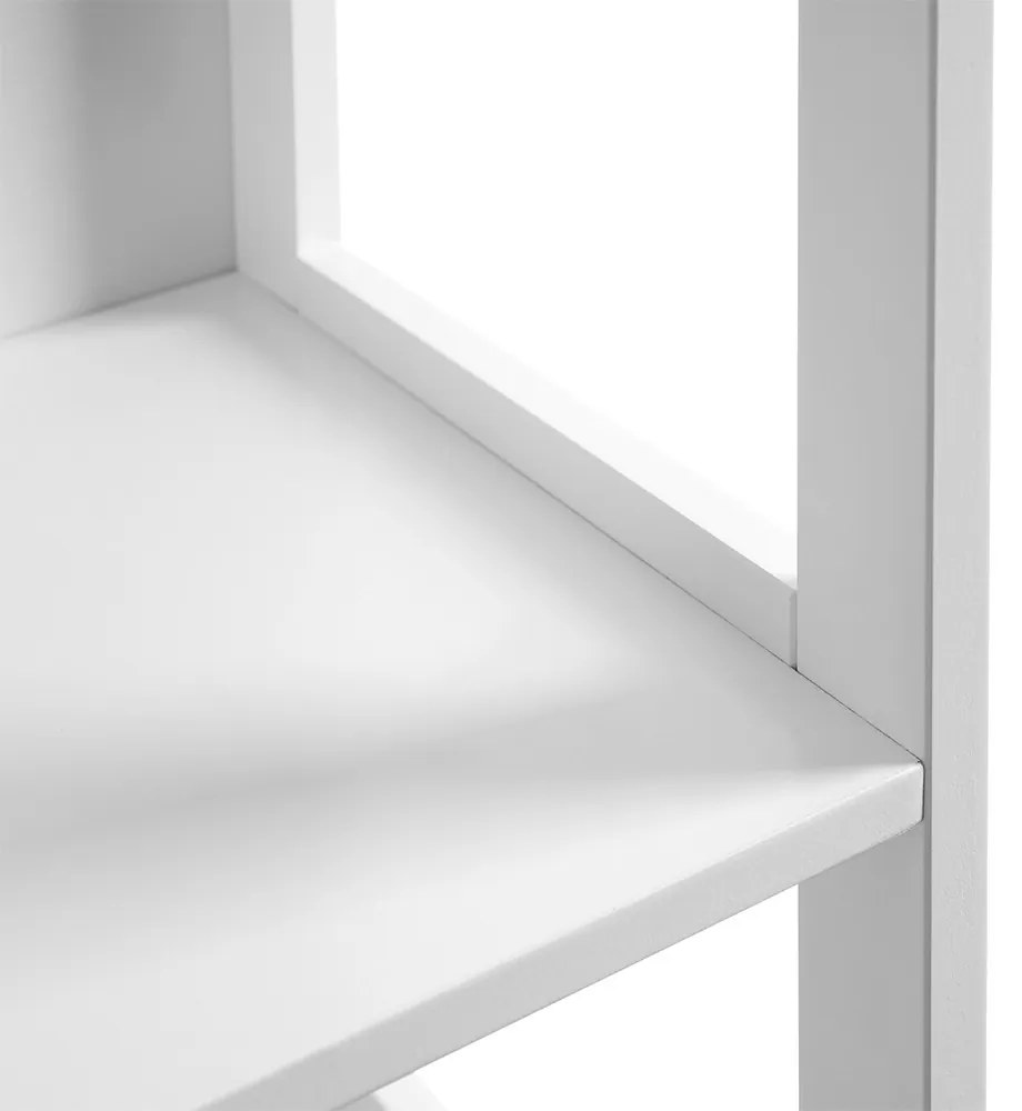 Dulap de depozitare cu 3 rafturi și 2 sertare 30x30x141.5cm