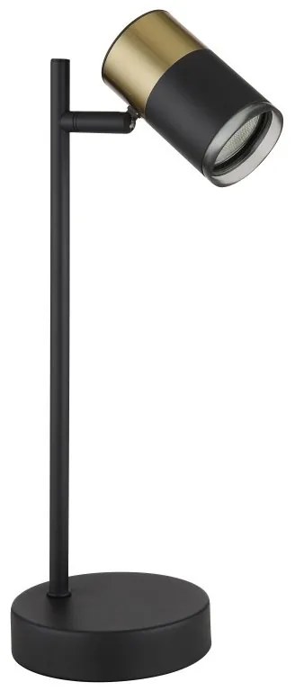 Lampa de masa cu Spot directionabil BRISBON negru/cupru