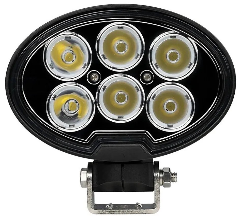 Proiector LED auto BLACK LED/60W/10-30V IP69 5700K oval