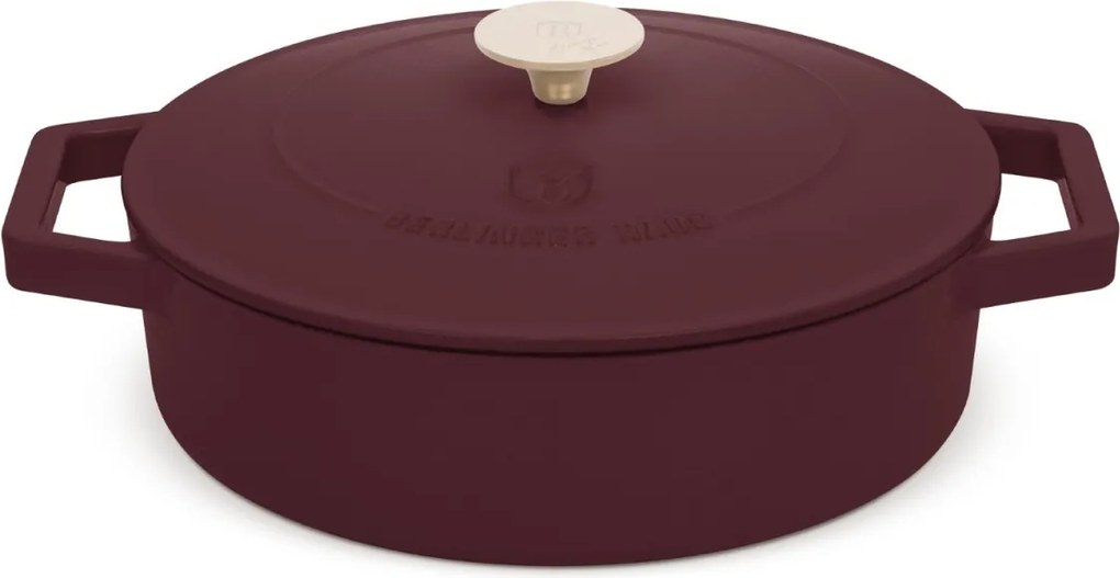 Cratita de fonta cu capac 26 cm Leonardo Berlinger Haus BH 6263