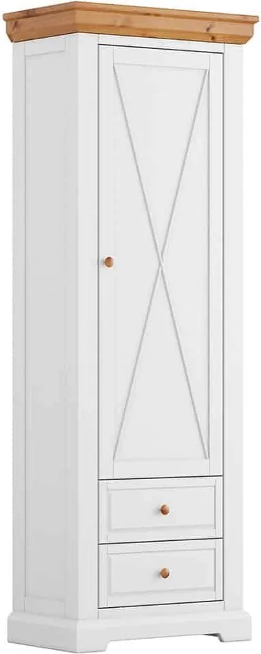 Dulap lemn masiv Iris II, 70 × 42 × 200 cm