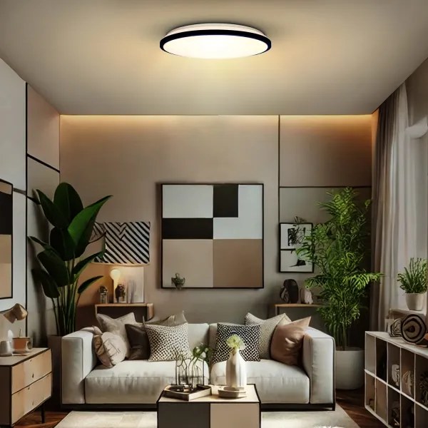 Plafonieră LED dimabilă Solight WO8011 JAMIL LED/48W/230V 3000-6500K + telecomandă