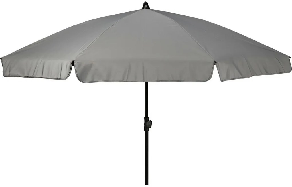 Umbrelă de plajă Parasol cu înclinare 185 cmdiametru, gri