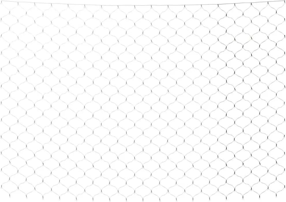 vidaXL Plasă lumini de Crăciun, alb rece, 3x3 m, 306 LED-uri, int/ext