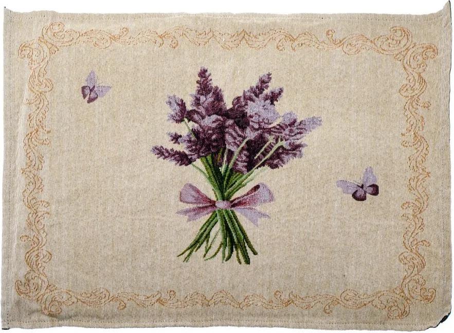 Suport textil pentru farfurie Dakls Easter Deco Levander Simple, 48 x 33 cm