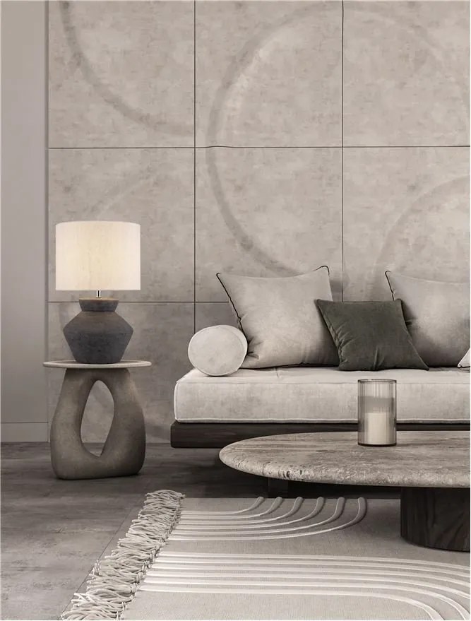 Veioza/Lampa de masa design decorativ, PLUMAGE H 44cm