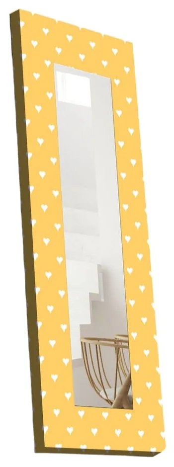 Oglindă de perete cu ramă din lemn 40x120 cm – Wallity