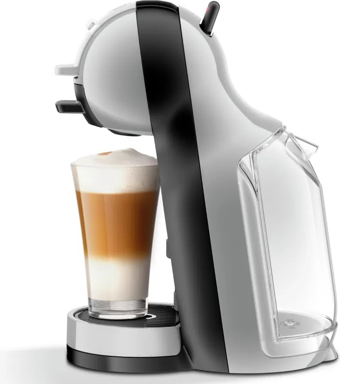 Espressor Krups KP123B10 NDG MINI ME, 1500 W, 15 bar, 0,8 l, Compatibil cu capsulele NESCAFÉ® Dolce Gusto®, Functie XL, ECO, Gri