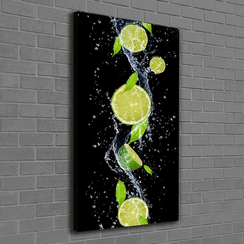Imprimare tablou canvas Lămâi verzi