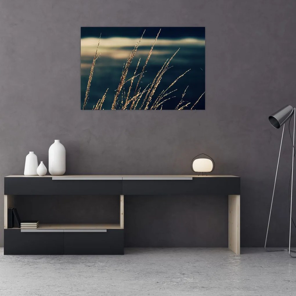 Tablou cu ierburi (90x60 cm)