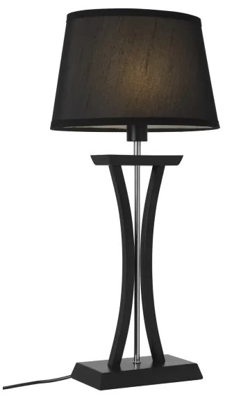 Cottex B2429SV - Lampă de masă NEW CHELSEA 1xE14/40W/230V, neagră